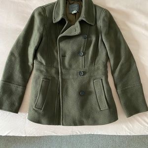 J. Crew Double Breasted Stadium Cloth by Nello Gori - women size 2P